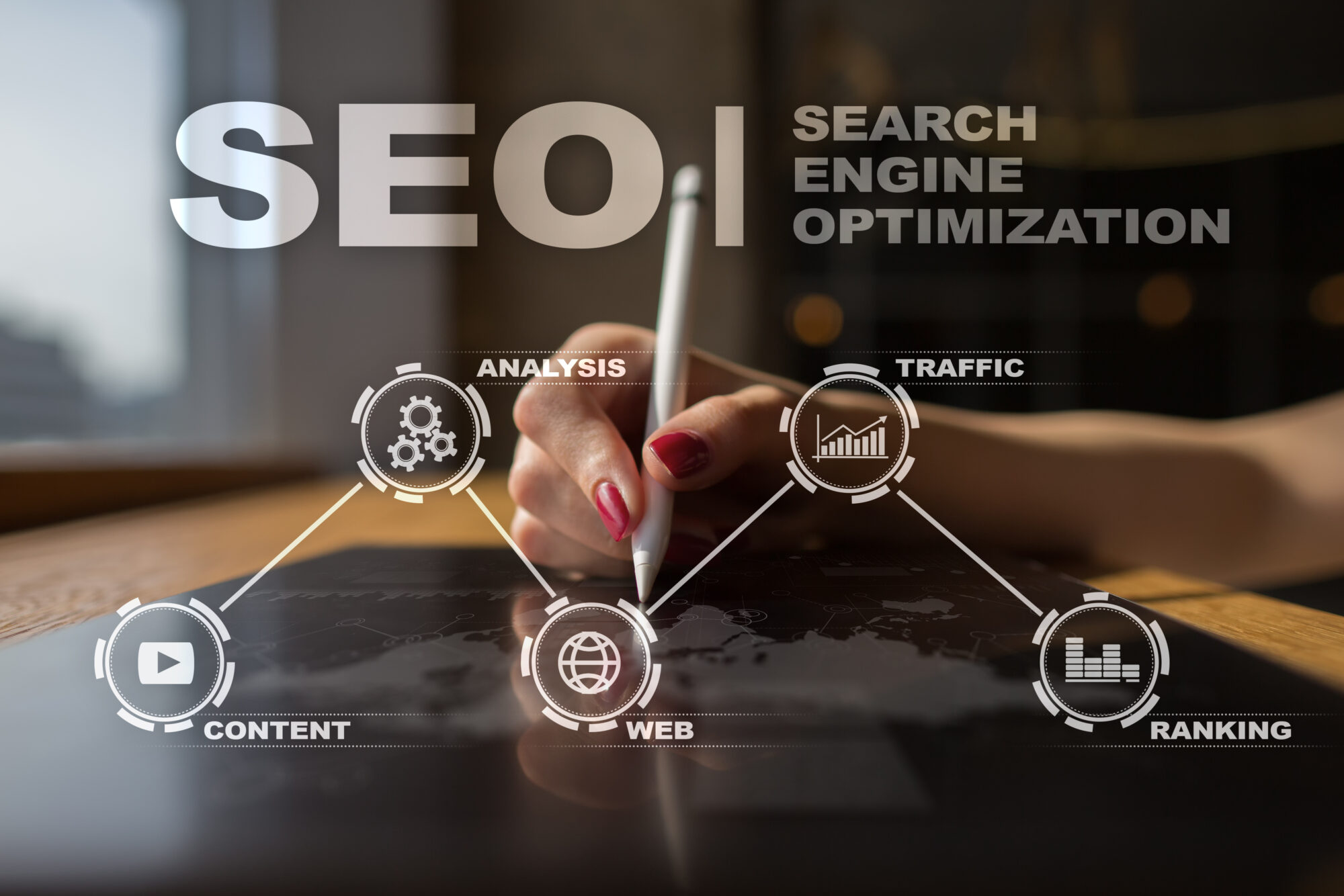 Seo.,Search,Engine,Optimization.,Digital,Online,Marketing,Andinetrmet,Technology,Concept.â SEO