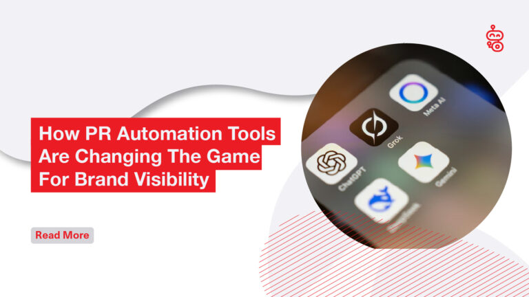 AI PR tools dashboard used for PR automation and brand visibility